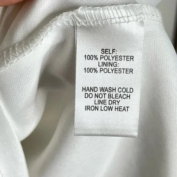 Lulus White Angel In Disguise Lace Chiffon Skirt Skater Dress Size S - Picture 5 of 6